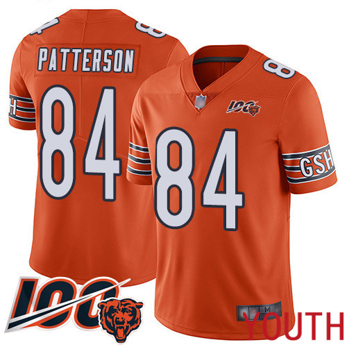 Chicago Bears Limited Orange Youth Cordarrelle Patterson Alternate Jersey NFL Football #84 100th Season->chicago bears->NFL Jersey